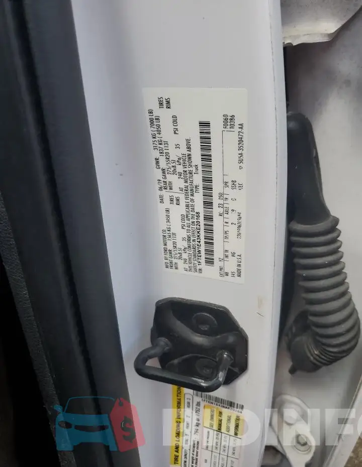 1FTEW1E43KKE20168 Photo# 12