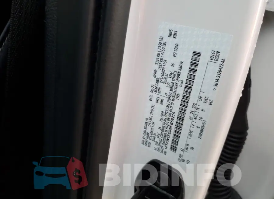 1FTFW1ED0NFB56215 Photo# 13