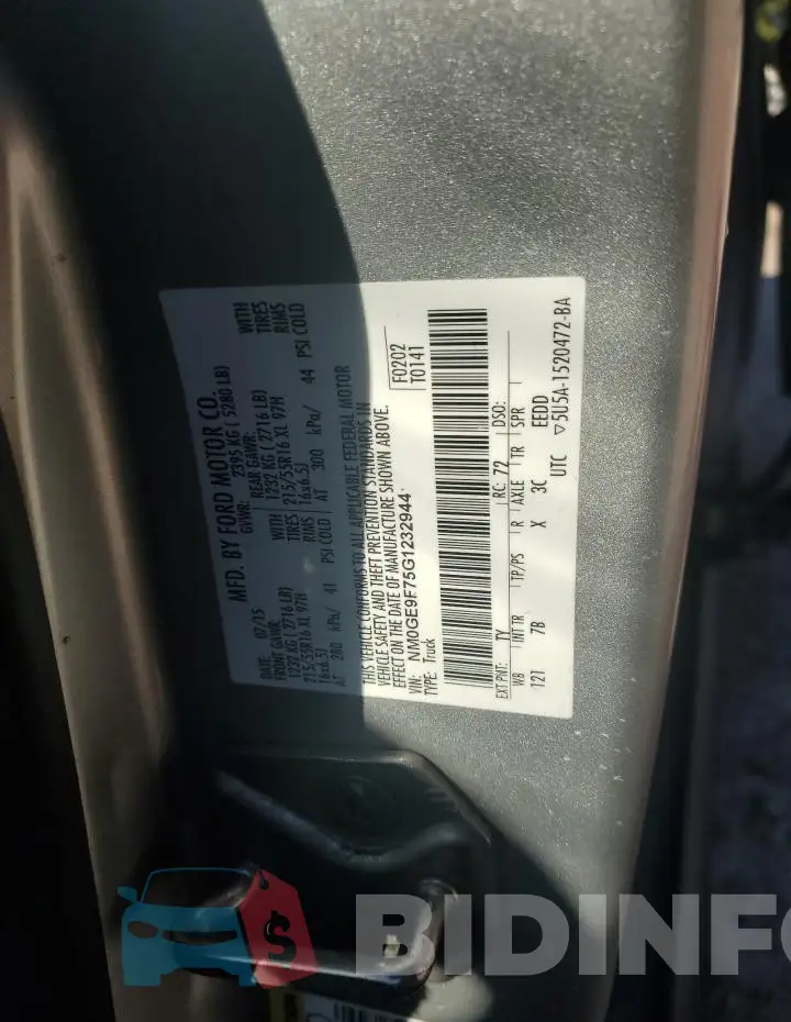 NM0GE9F75G1232944 Photo# 13