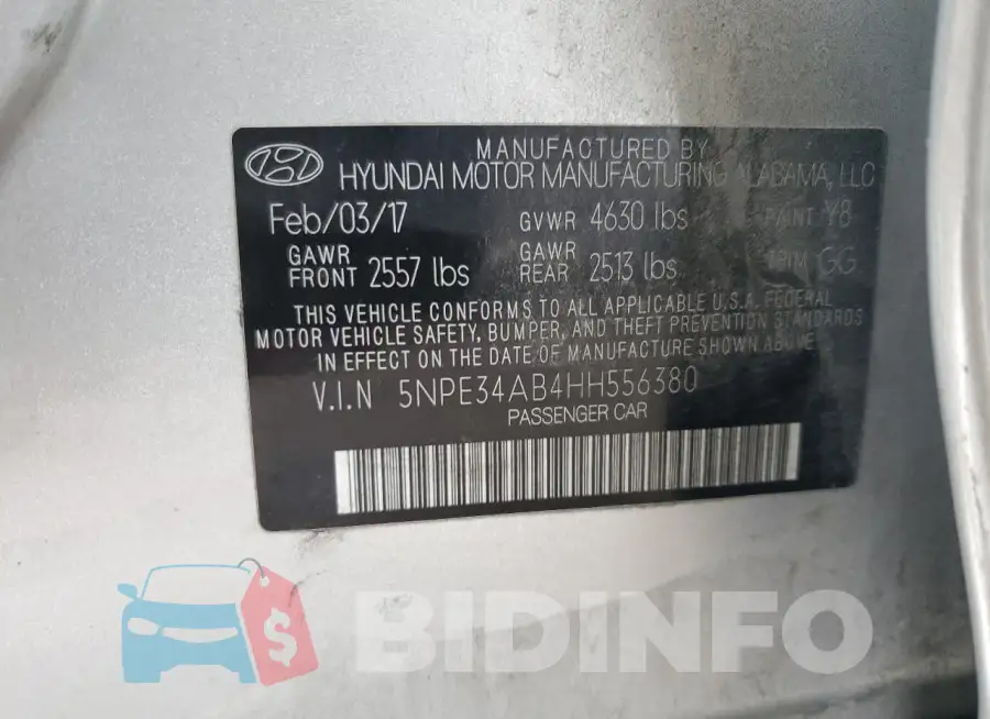 5NPE34AB4HH556380 Photo# 12