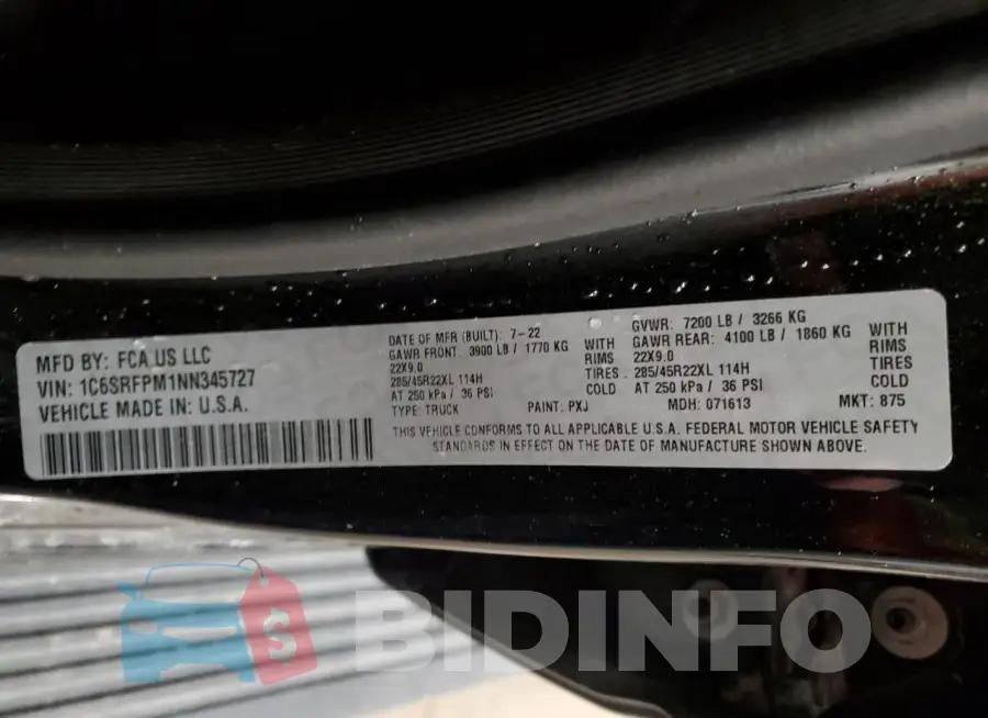 1C6SRFPM1NN345727 Photo# 12