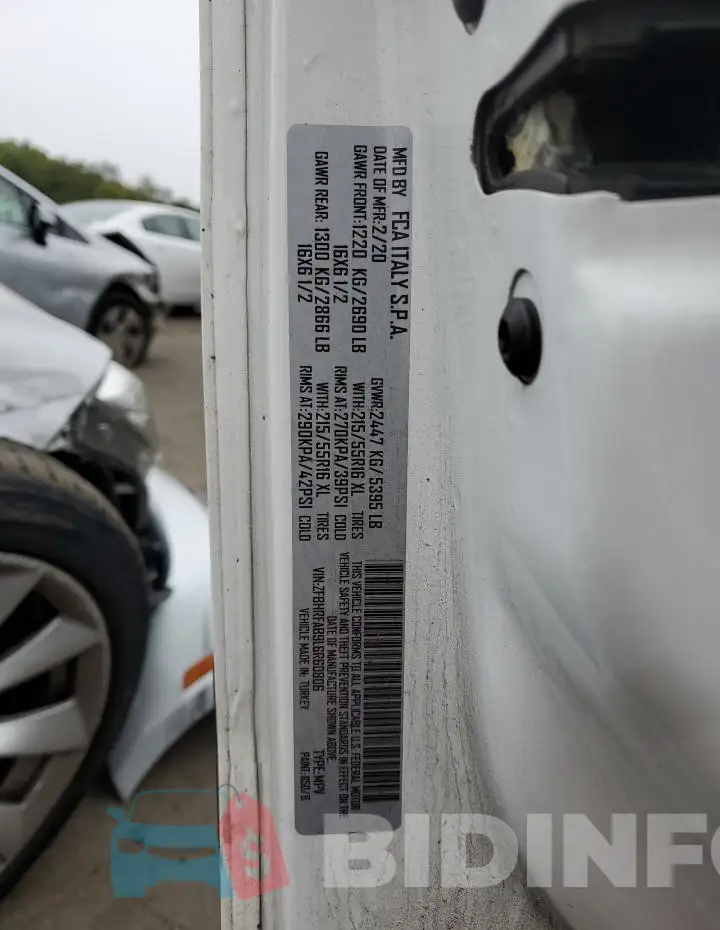 ZFBHRFAB9L6R60806 Photo# 12