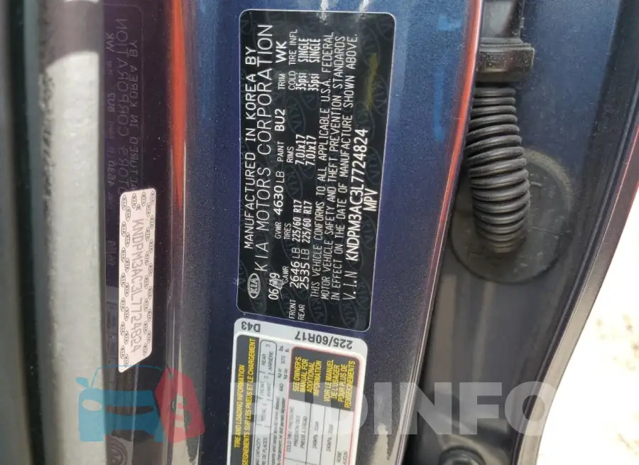 KNDPM3AC3L7724824 Photo# 12
