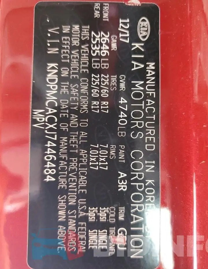 KNDPMCACXJ7446484 Photo# 12