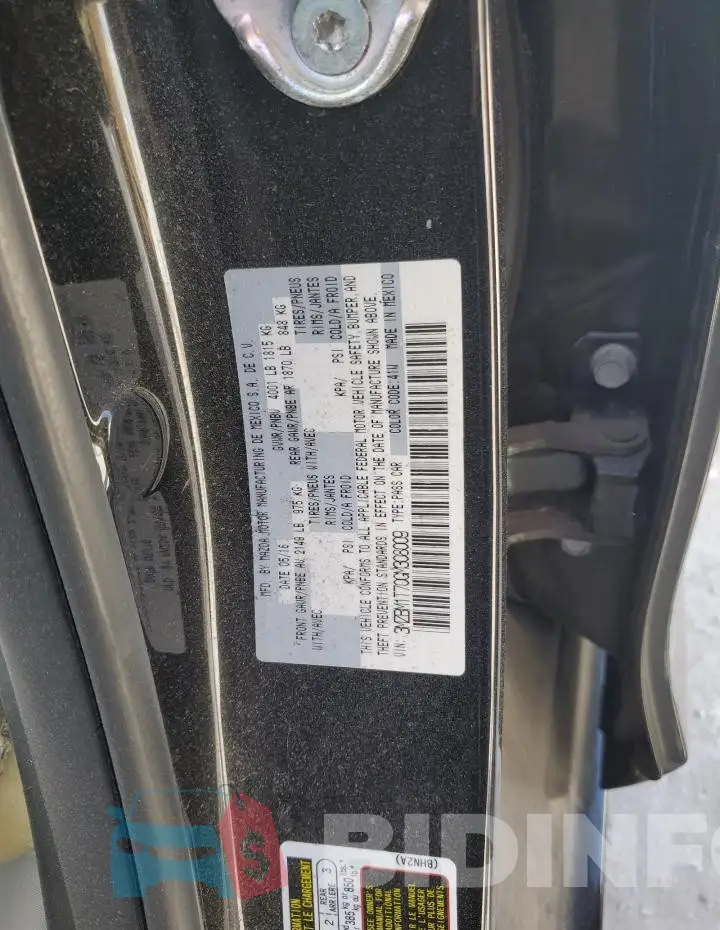 3MZBM1T70GM308009 Photo# 12