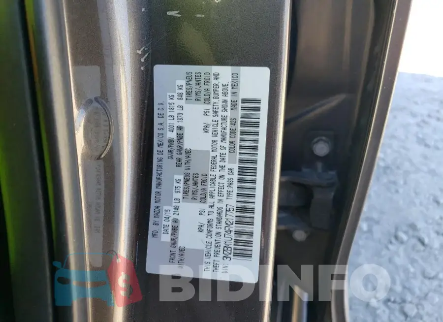 3MZBM1U74FM217757 Photo# 12