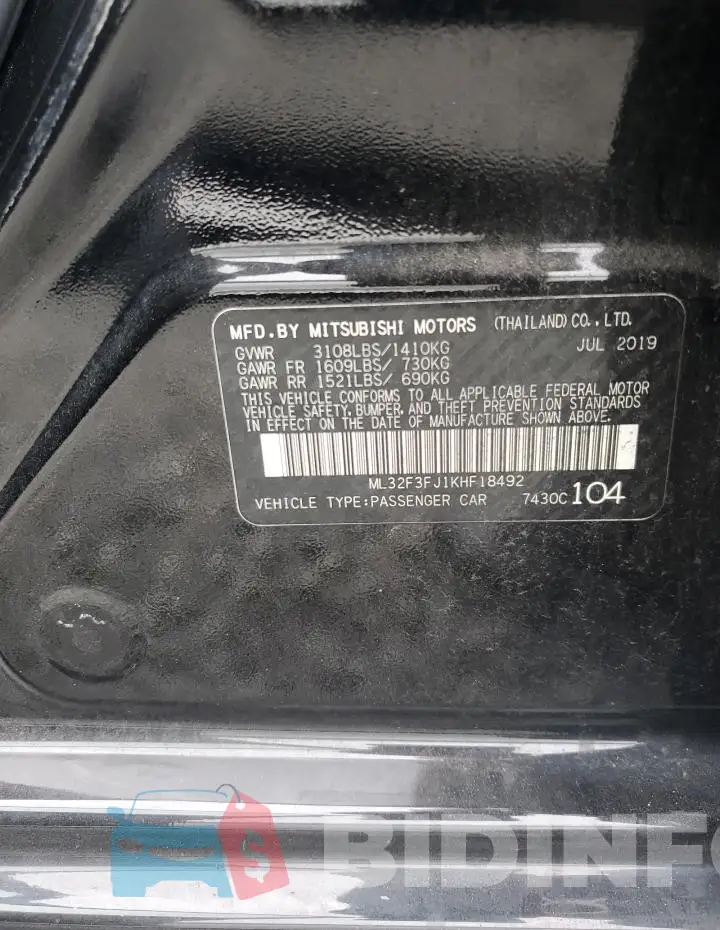 ML32F3FJ1KHF18492 Photo# 13