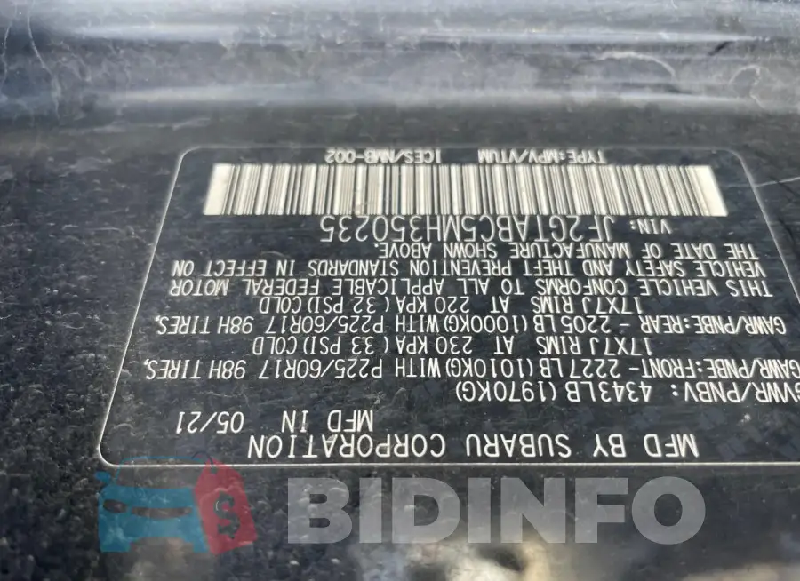 JF2GTABC5MH350235 Photo# 10