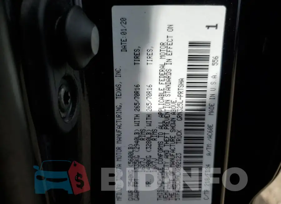 5TFAZ5CN9LX092123 Photo# 13