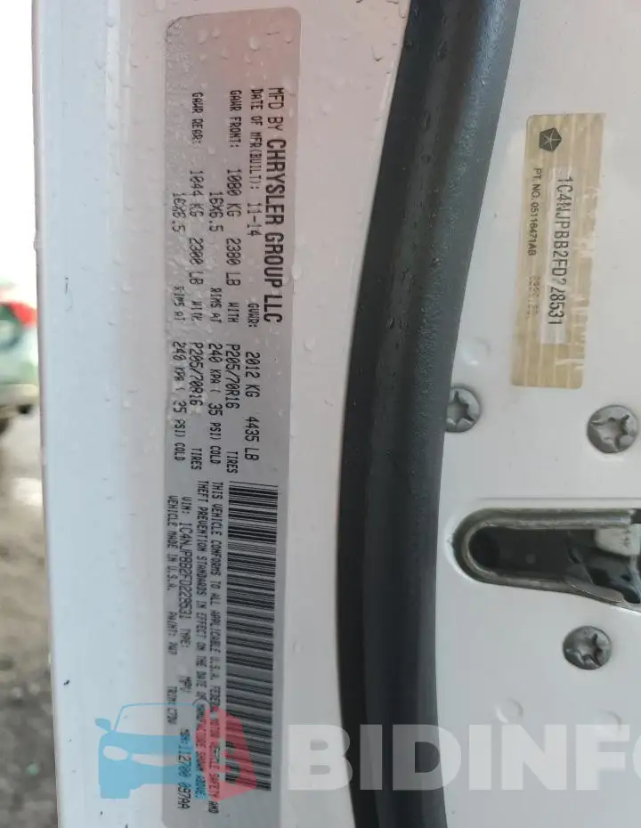 1C4NJPBB2FD228531 Photo# 14