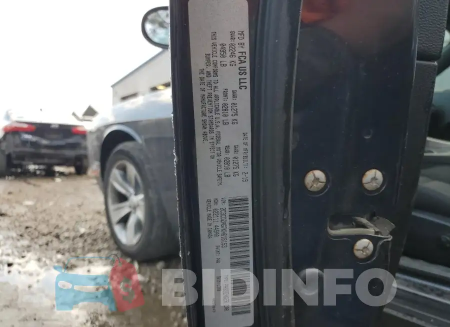 2C3CDZAG7KH616153 Photo# 12