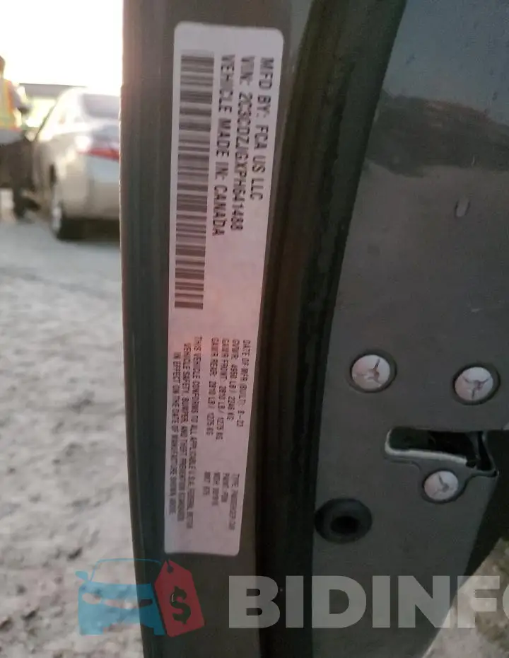2C3CDZJGXPH641488 Photo# 13