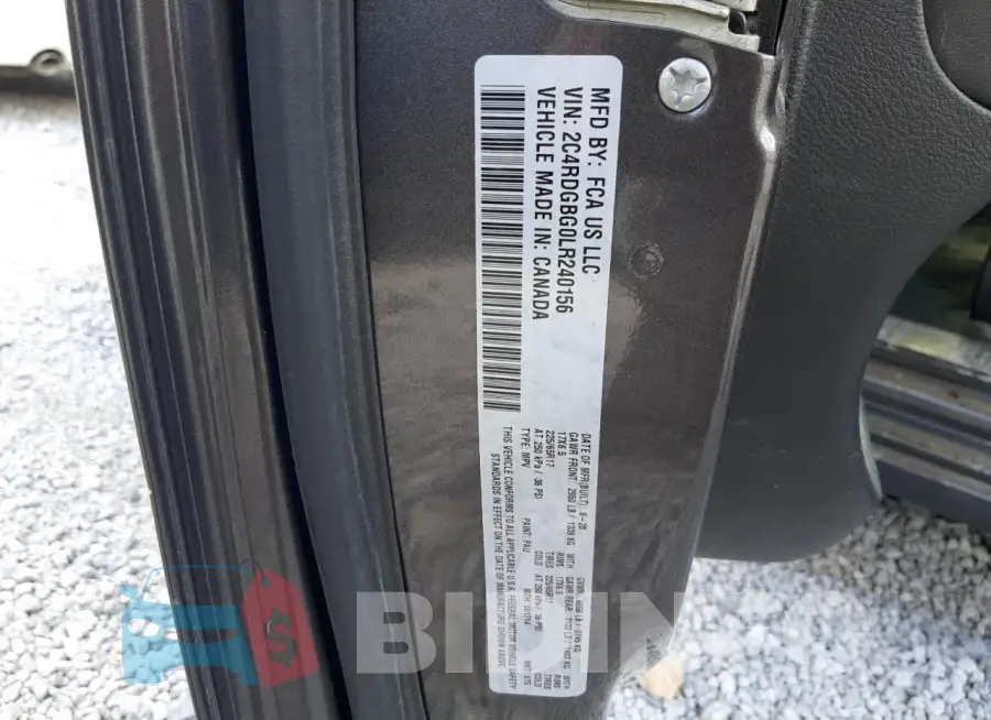 2C4RDGBG0LR240156 Photo# 14