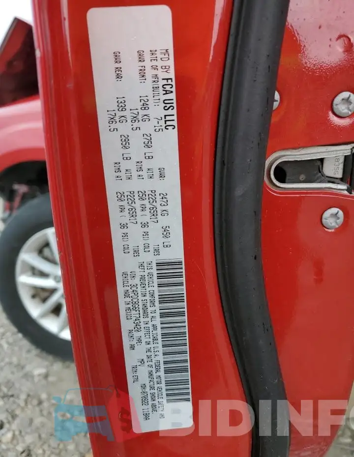 3C4PDCBG6FT743420 Photo# 13