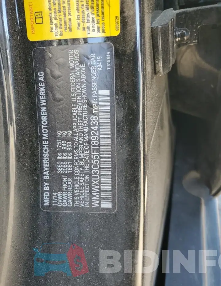 WMWXU3C55FT892438 Photo# 13