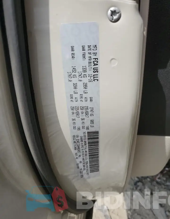2C4RC1DG4HR654917 Photo# 13