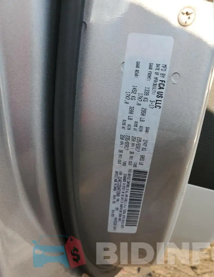 2C4RC1DG5HR722609 Photo# 13
