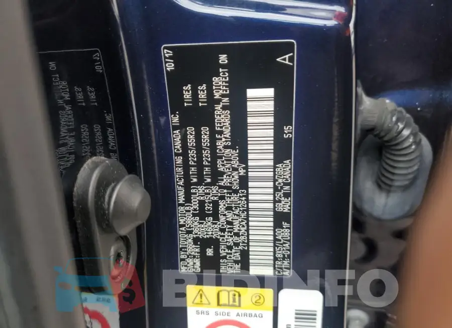 2T2BZMCA7HC126413 Photo# 13