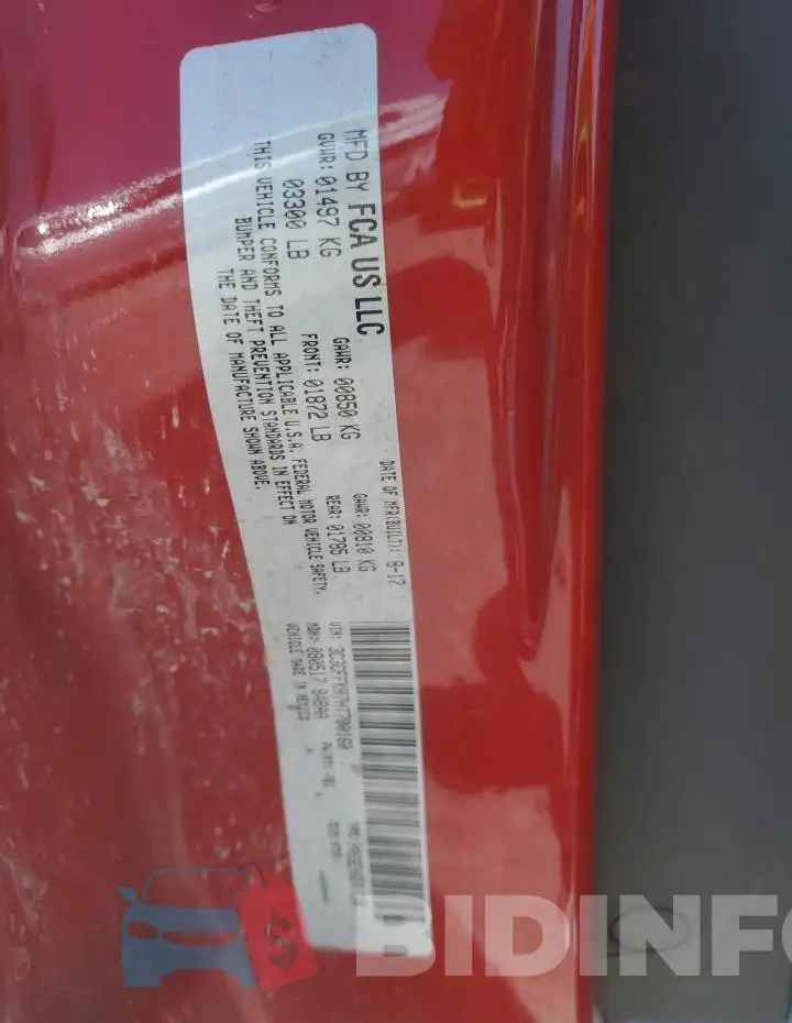 3C3CFFKR7HT700160 Photo# 12