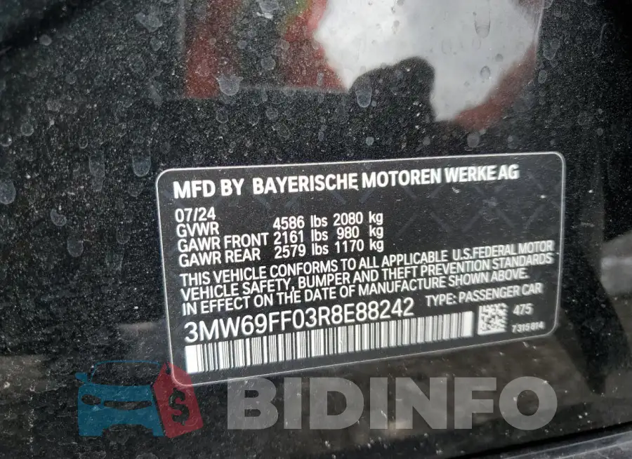3MW69FF03R8E88242 Photo# 12
