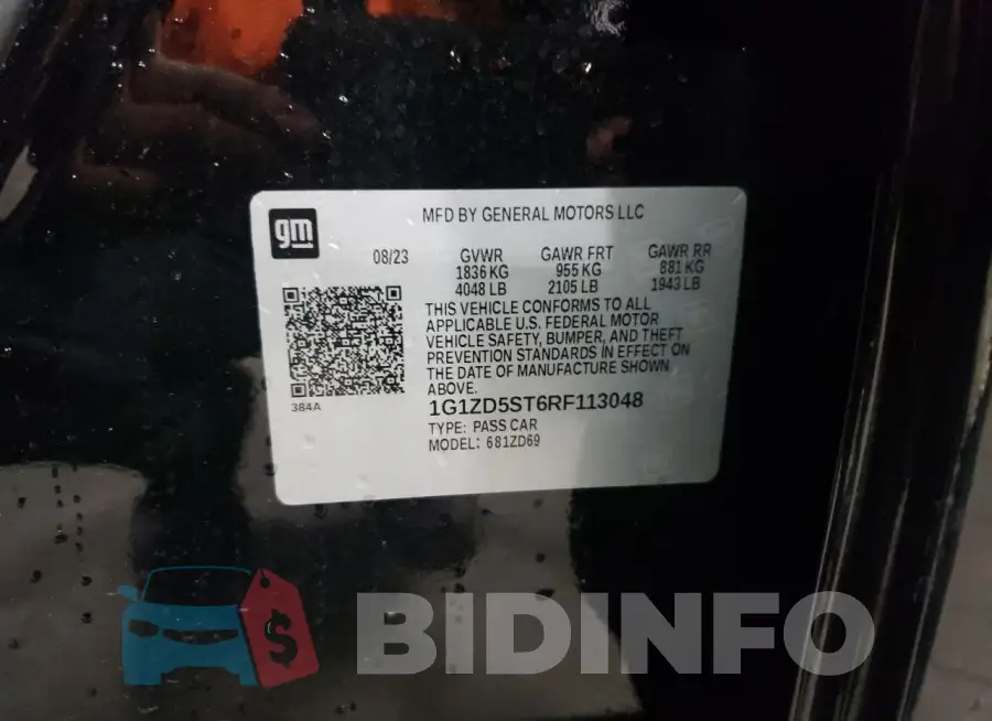 1G1ZD5ST6RF113048 Photo# 12