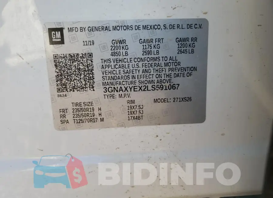 3GNAXYEX2LS591067 Photo# 13