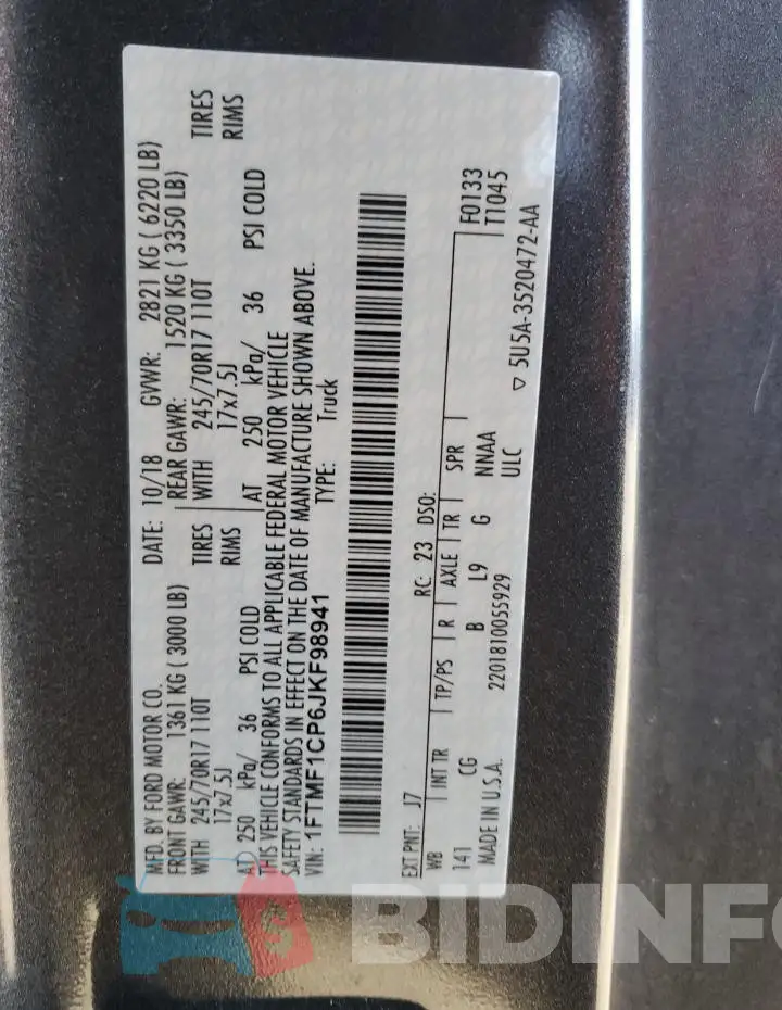1FTMF1CP6JKF98941 Photo# 12