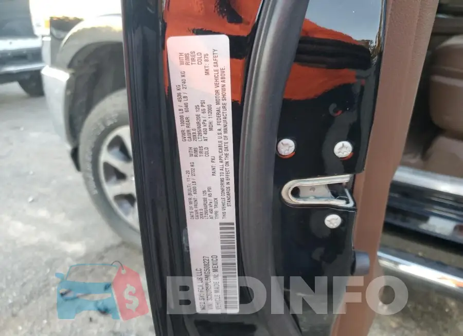 3C6UR5PL6MG508227 Photo# 12