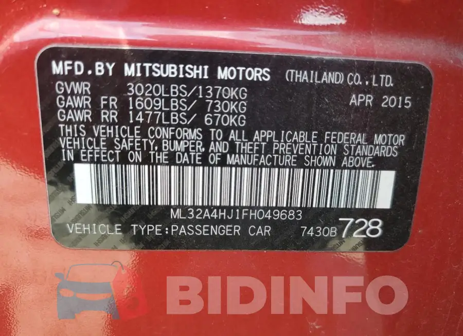 ML32A4HJ1FH049683 Photo# 12