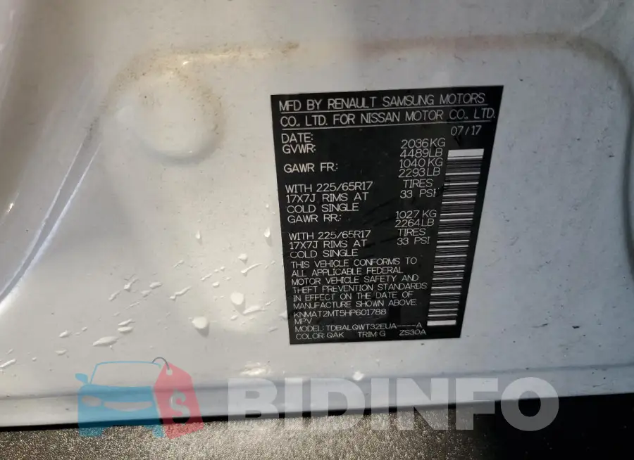 KNMAT2MT5HP601788 Photo# 13