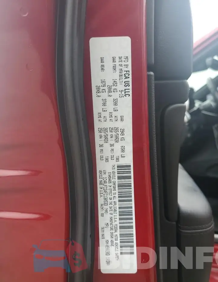 1C4RJFCG4FC130533 Photo# 13