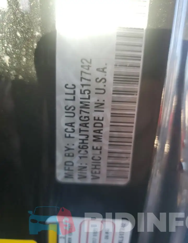 1C6HJTAG7ML517742 Photo# 13