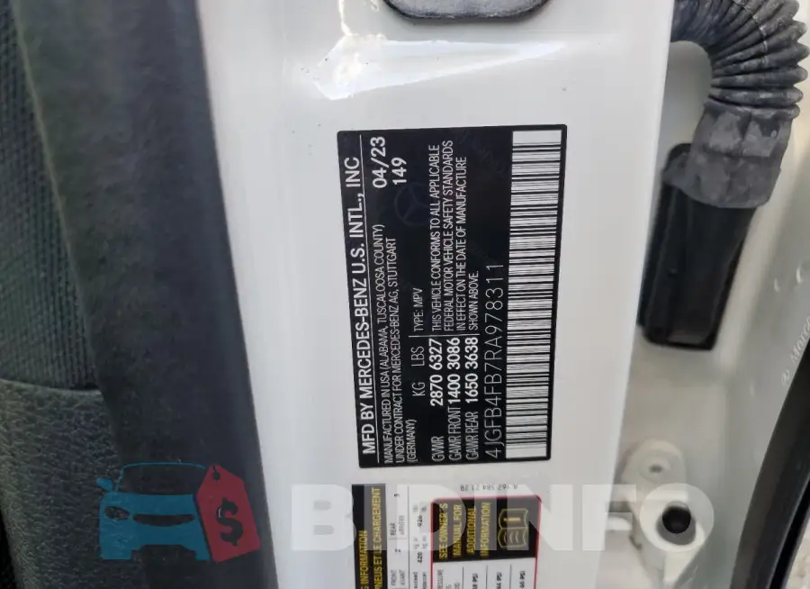 4JGFB4FB7RA978311 Photo# 14