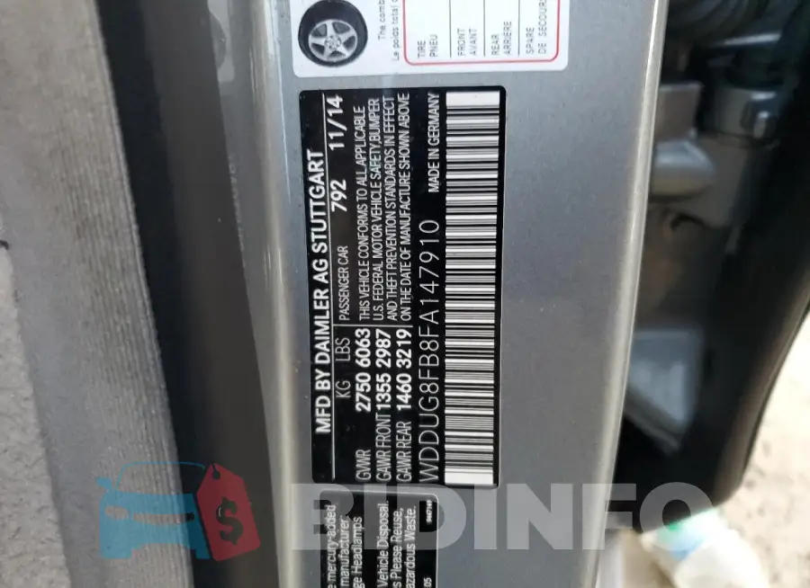 WDDUG8FB8FA147910 Photo# 13