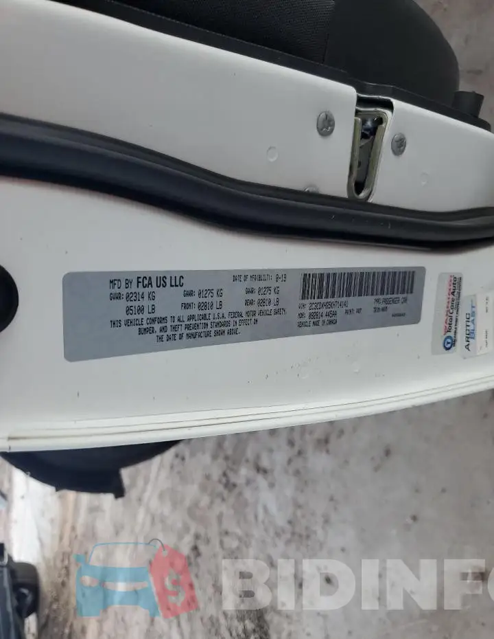2C3CDXHG5KH714141 Photo# 13