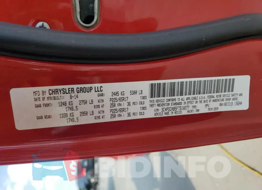 3C4PDCAB5FT510277 Photo# 13