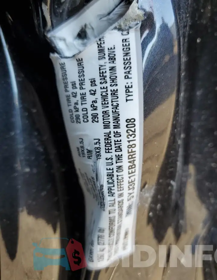 5YJ3E1EB4RF813208 Photo# 12