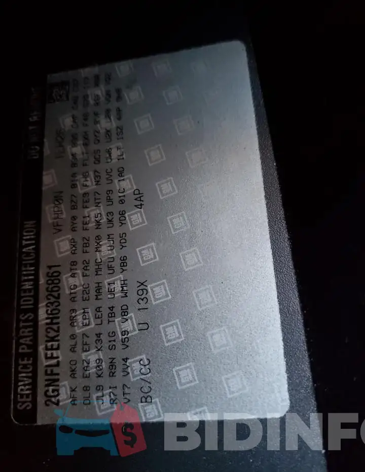 2GNFLFEK2H6326861 Photo# 14