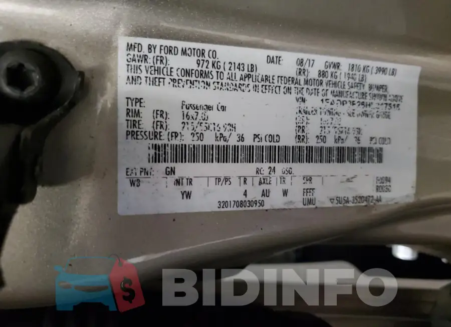 1FADP3F26HL317515 Photo# 12