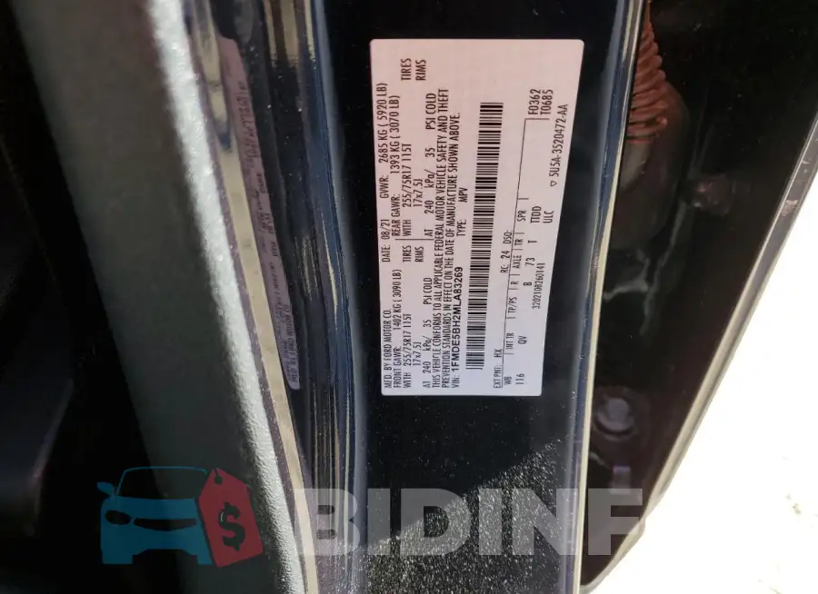 1FMDE5BH2MLA83269 Photo# 13