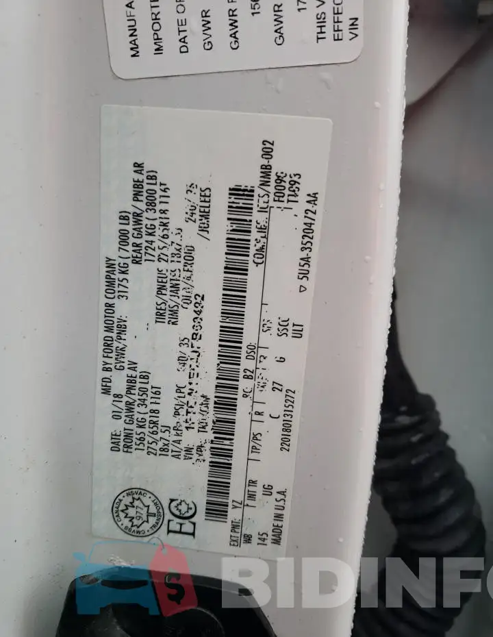 1FTEW1E54JFB60492 Photo# 12