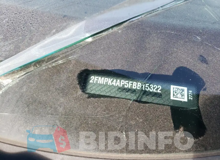 2FMPK4AP5FBB15322 Photo# 12