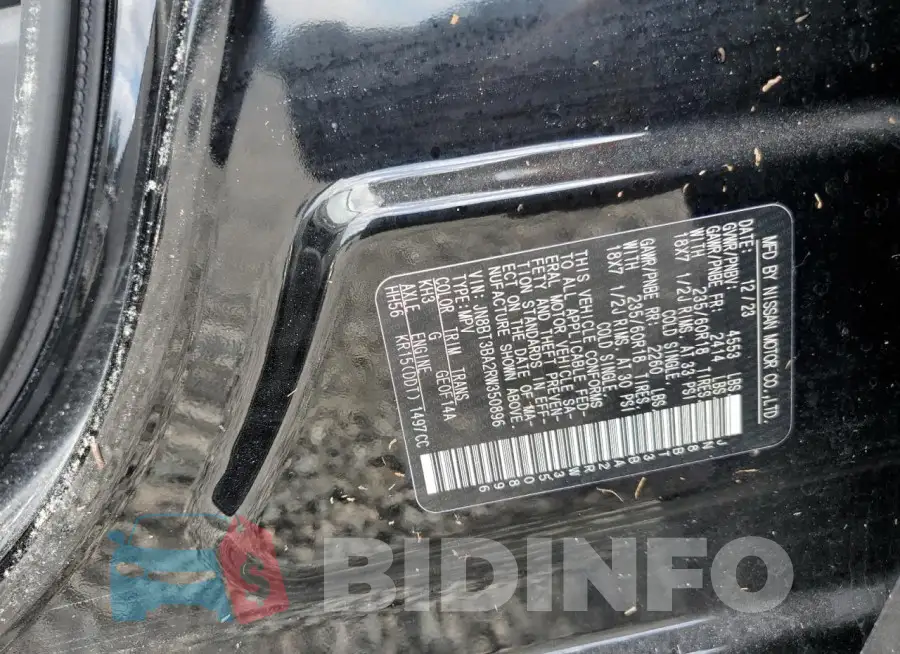 JN8BT3BA2RW350896 Photo# 14