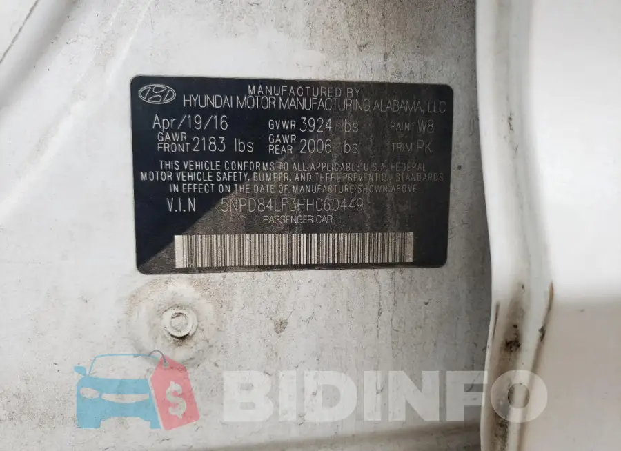 5NMS2DAJ7PH623868 Photo# 12