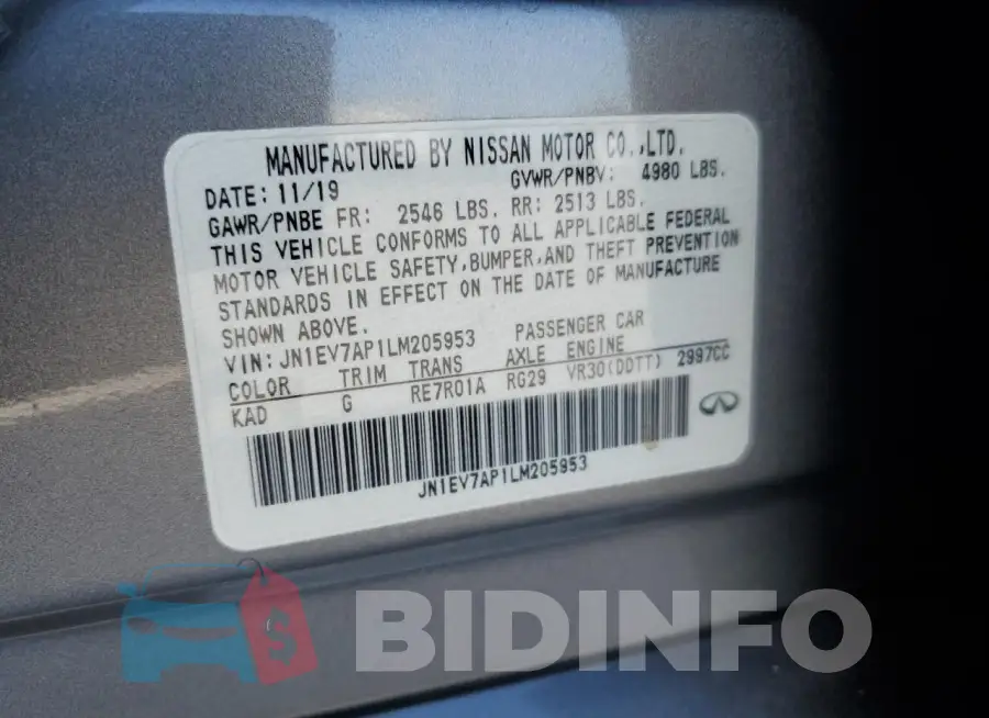 JN1EV7AP1LM205953 Photo# 12