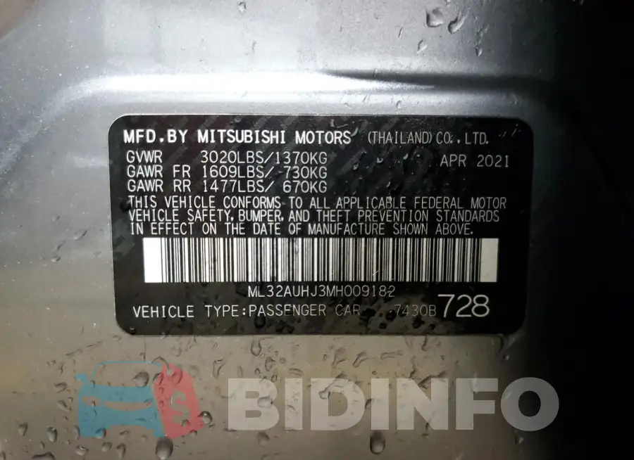 ML32AUHJ3MH009182 Photo# 13