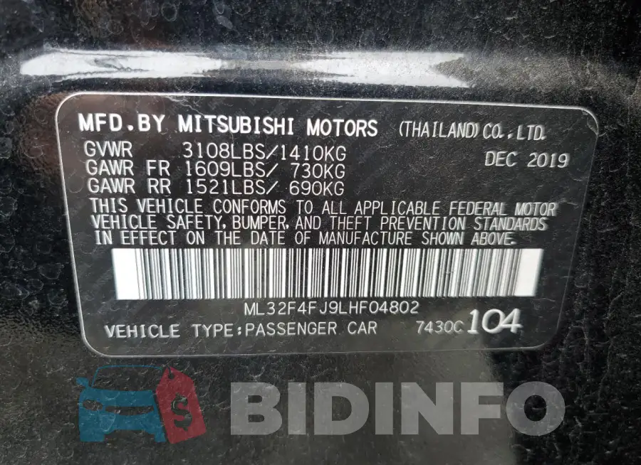 ML32F4FJ9LHF04802 Photo# 12
