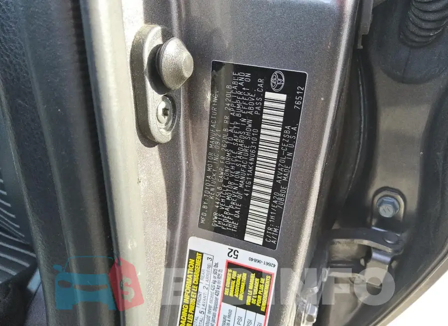 4T1G11AK4NU631010 Photo# 13