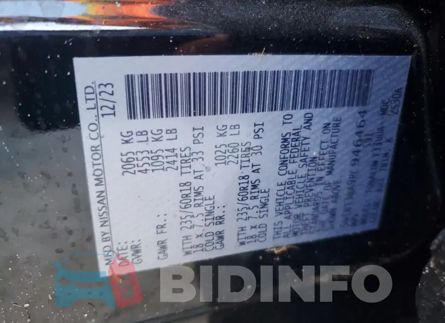 5N1BT3BA9PC946464 Photo# 13