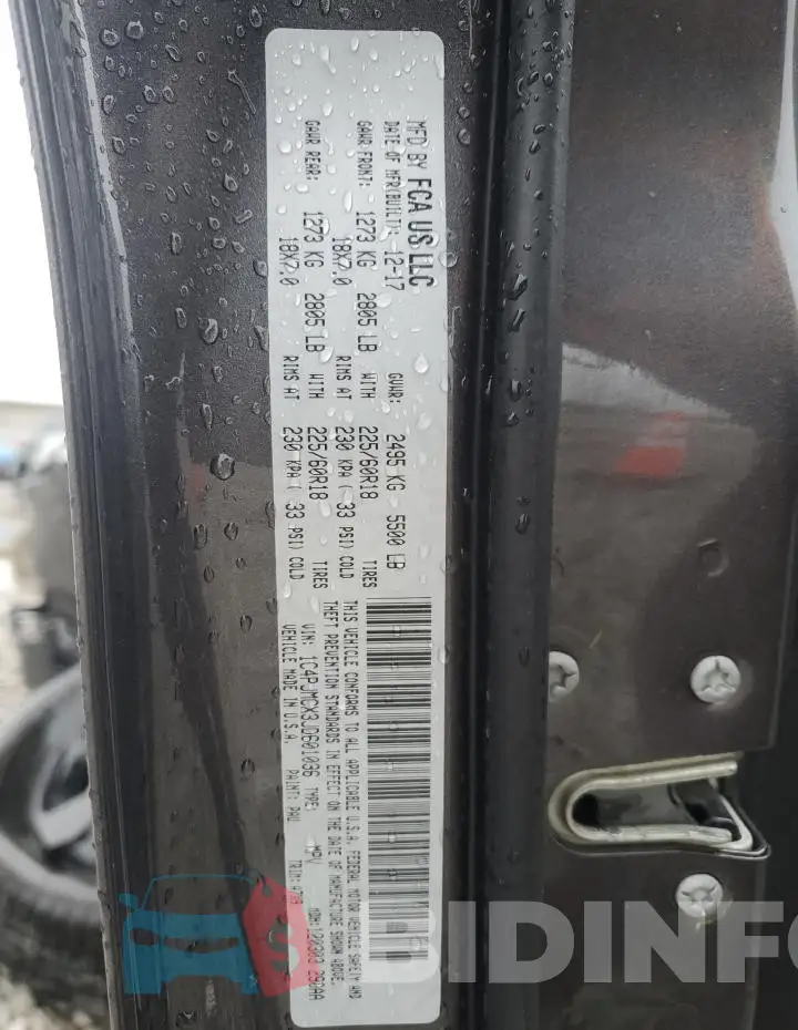 1C4PJMCX3JD601036 Photo# 13